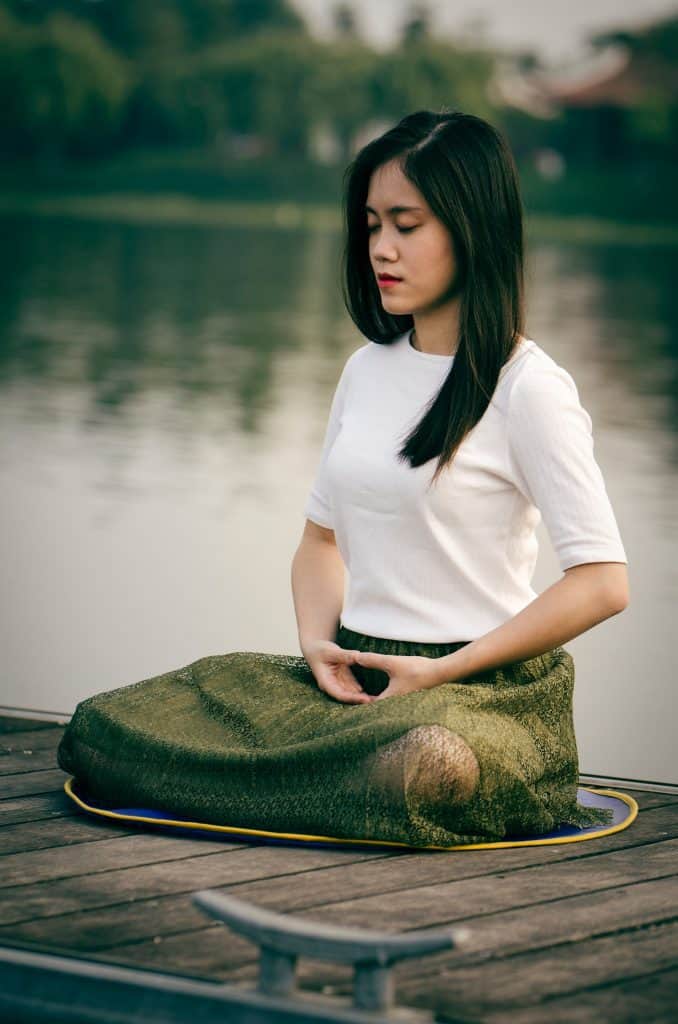 Meditation seated | Photo by Le Minh Phuong on Unsplash